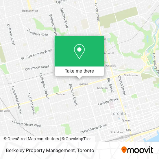 Berkeley Property Management map