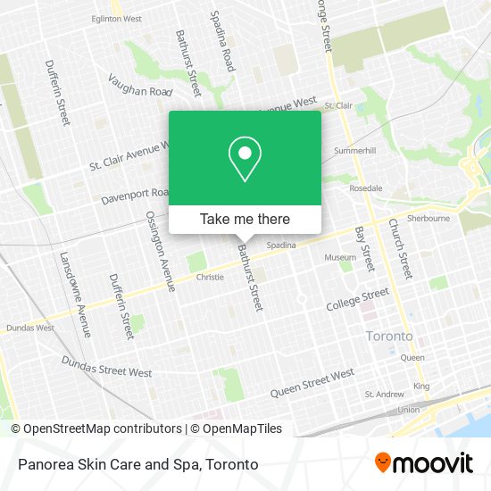 Panorea Skin Care and Spa map