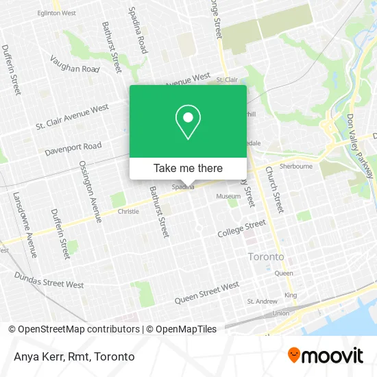 Anya Kerr, Rmt map