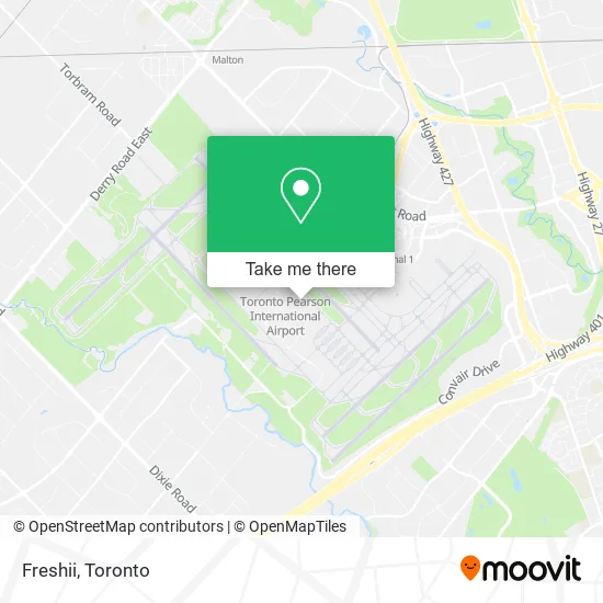 Freshii map