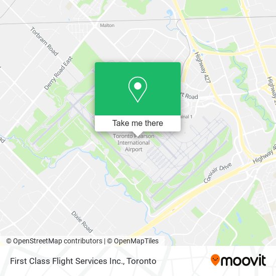 First Class Flight Services Inc. map