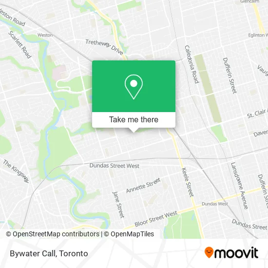 Bywater Call map