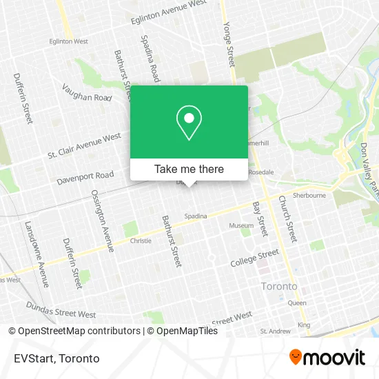 EVStart map