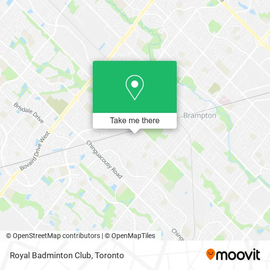 Royal Badminton Club map