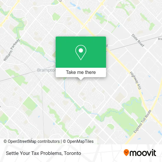 Settle Your Tax Problems map