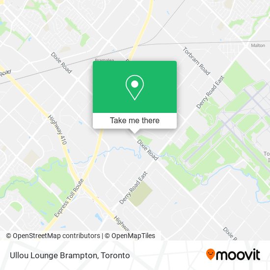 Ullou Lounge Brampton plan