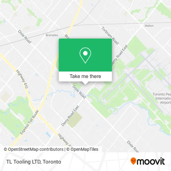 TL Tooling LTD map