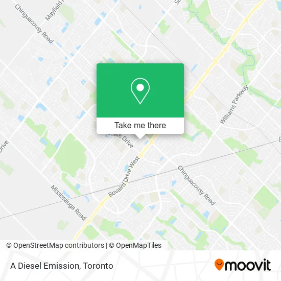 A Diesel Emission map