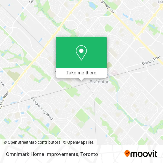 Omnimark Home Improvements map
