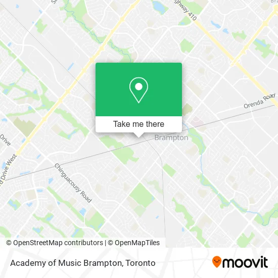 Academy of Music Brampton map