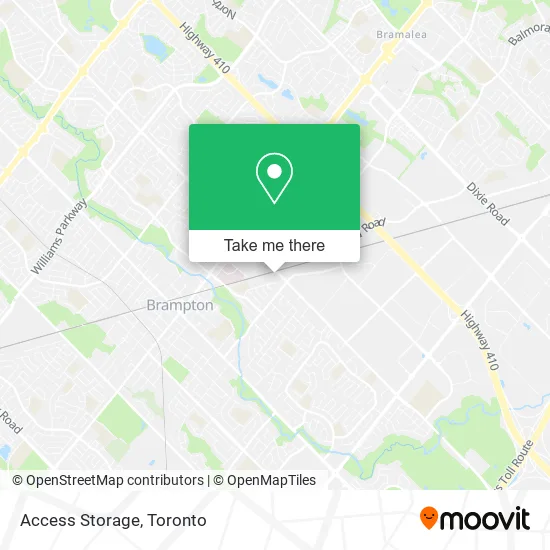 Access Storage map