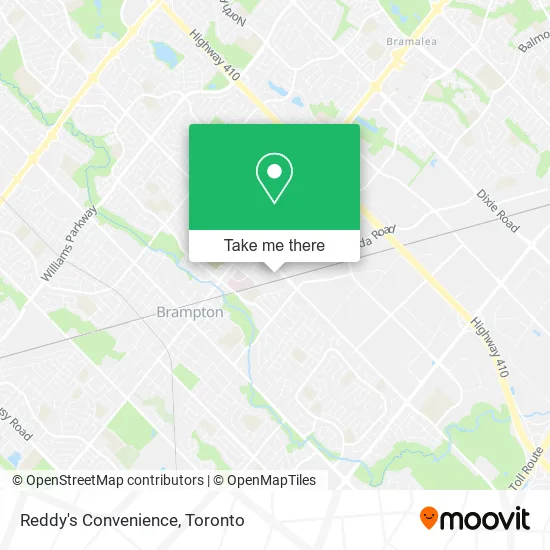 Reddy's Convenience map