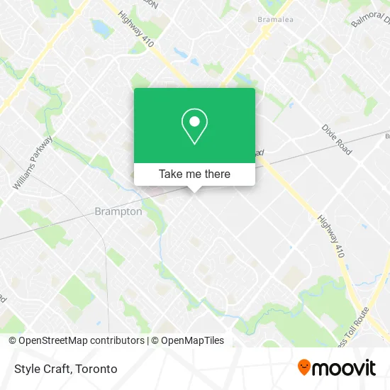 Style Craft map