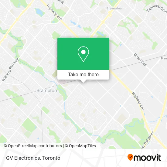 GV Electronics map