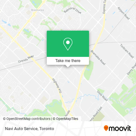 Navi Auto Service map