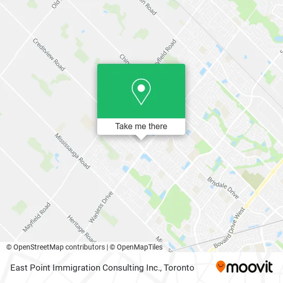 East Point Immigration Consulting Inc. map