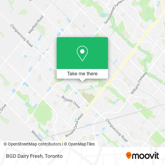 BGD Dairy Fresh map