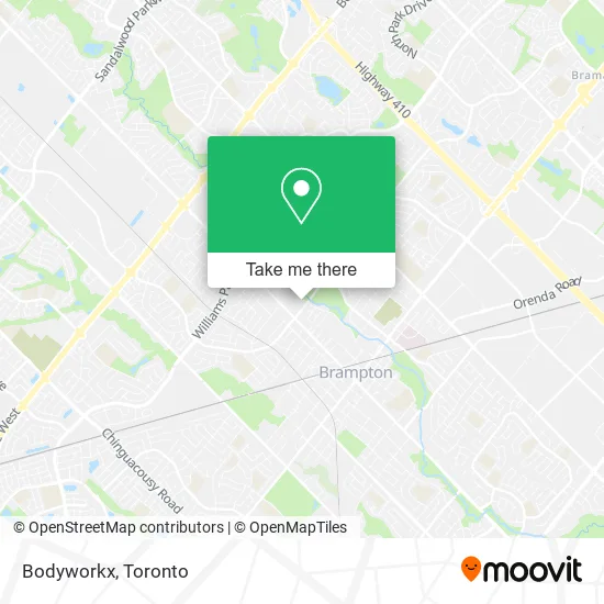 Bodyworkx map