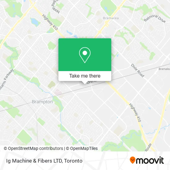 Ig Machine & Fibers LTD map