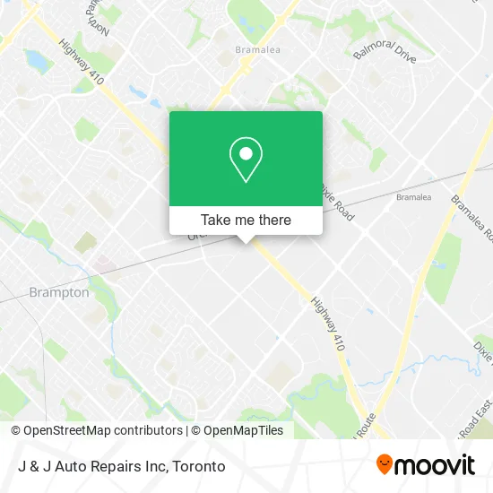 J & J Auto Repairs Inc map