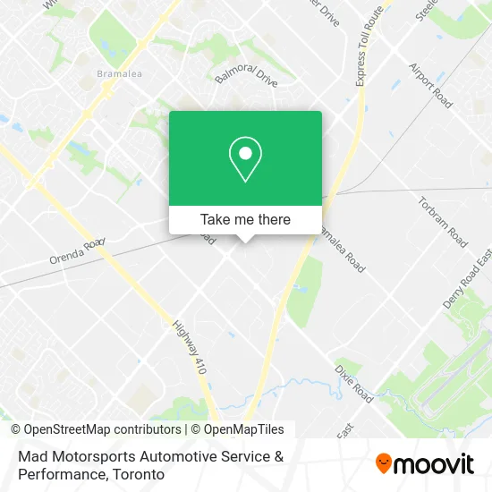 Mad Motorsports Automotive Service & Performance map