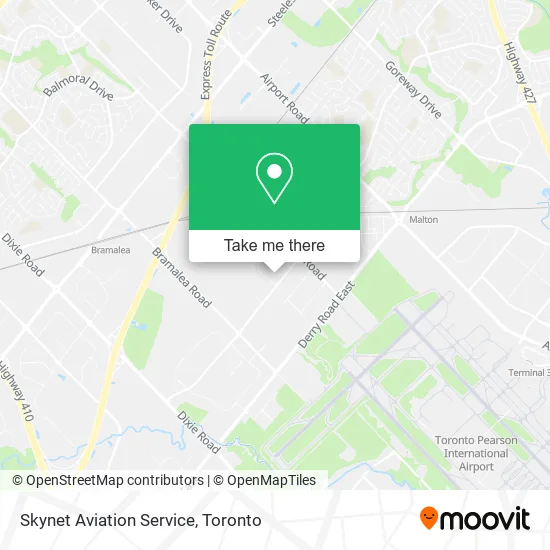 Skynet Aviation Service map
