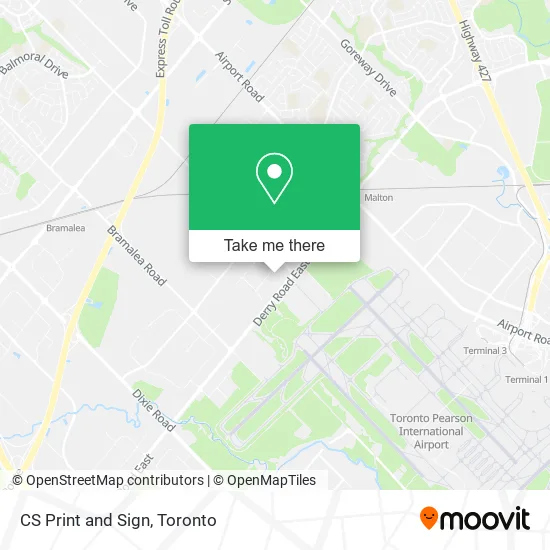 CS Print and Sign map