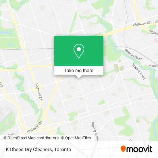 K Dhees Dry Cleaners map