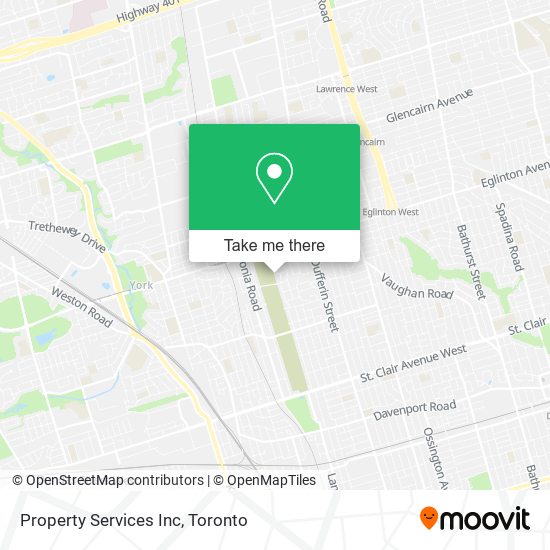Property Services Inc map