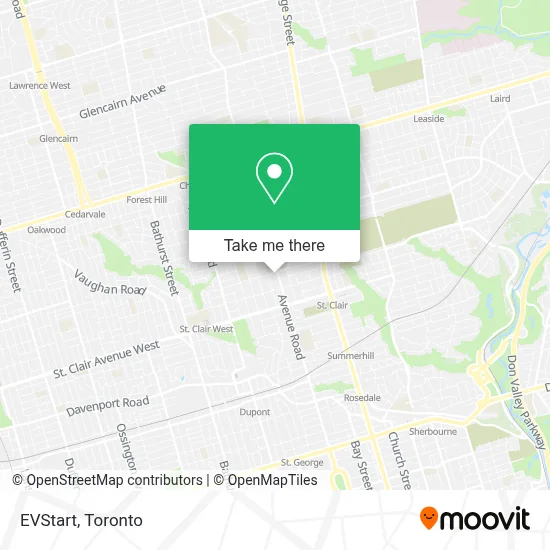 EVStart map