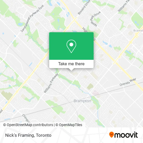 Nick's Framing map