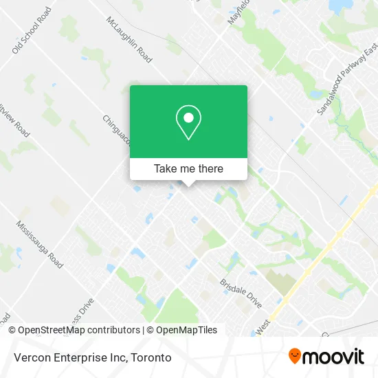 Vercon Enterprise Inc map