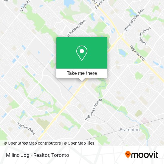 Milind Jog - Realtor map