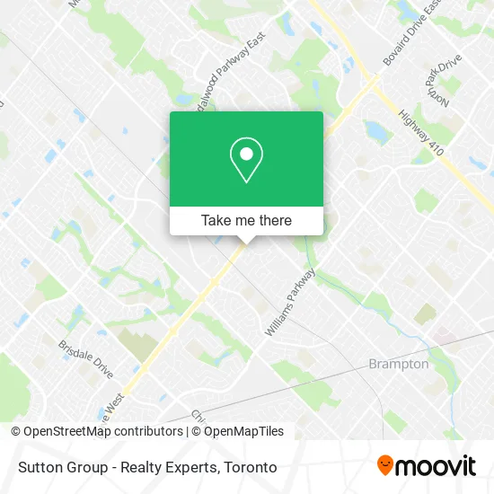 Sutton Group - Realty Experts map