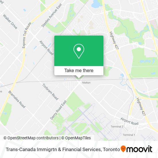 Trans-Canada Immigrtn & Financial Services map