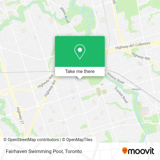 Fairhaven Swimming Pool map