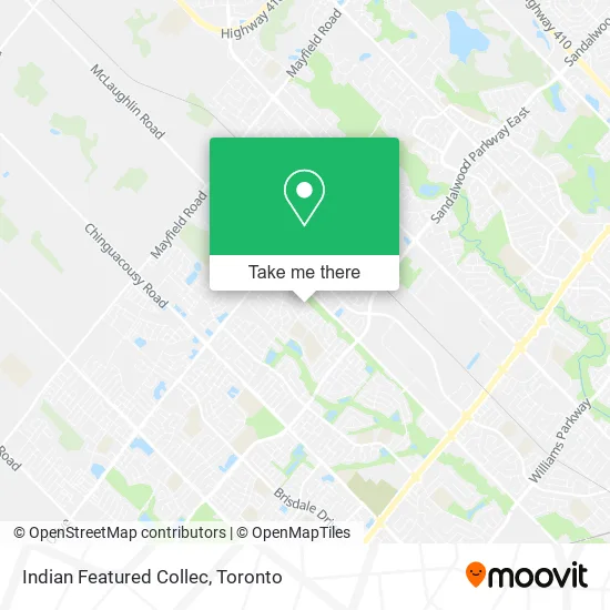 Indian Featured Collec map