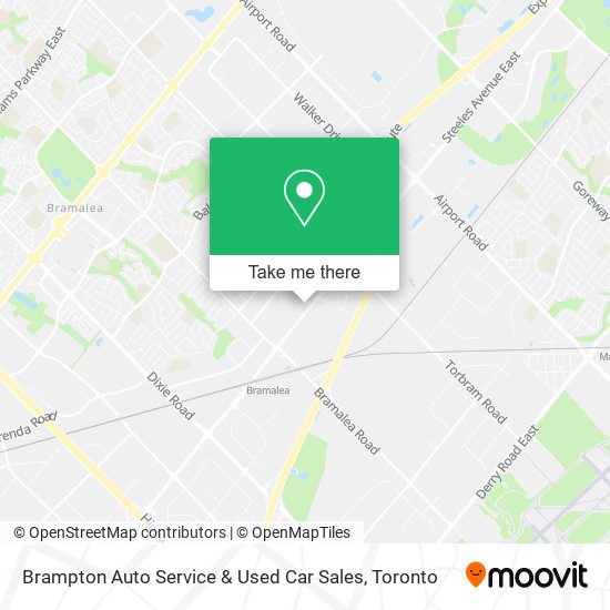 Brampton Auto Service & Used Car Sales plan