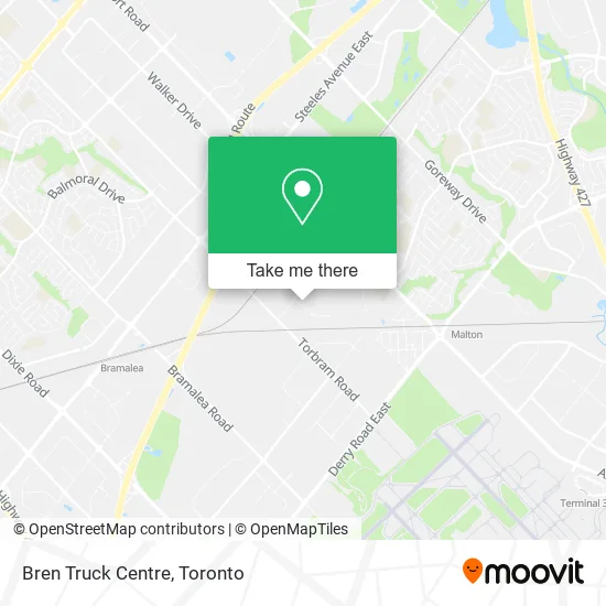 Bren Truck Centre map