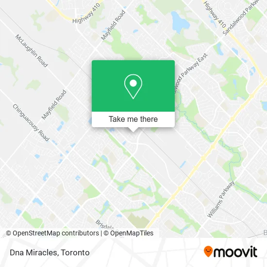 Dna Miracles map