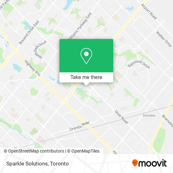 Sparkle Solutions map