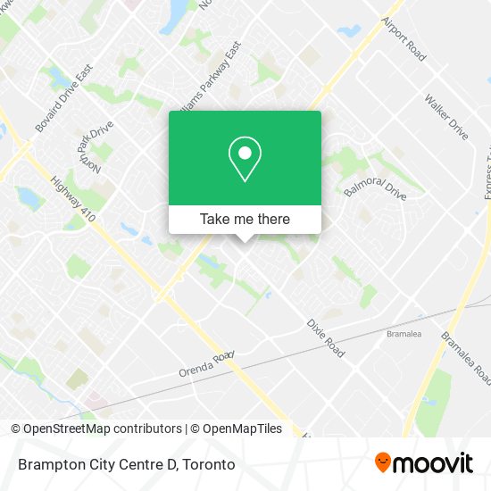 Brampton City Centre D plan
