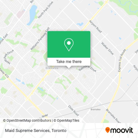 Maid Supreme Services plan