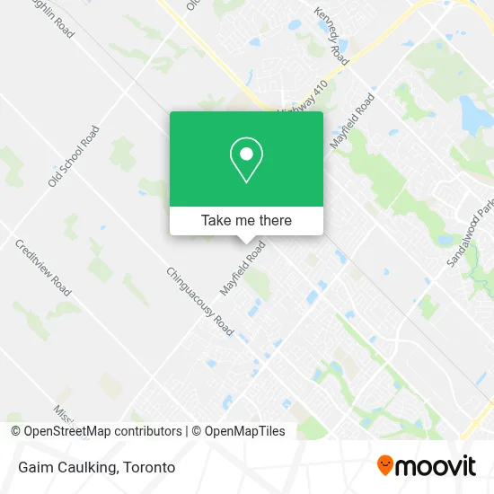 Gaim Caulking map
