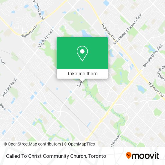 Called To Christ Community Church plan