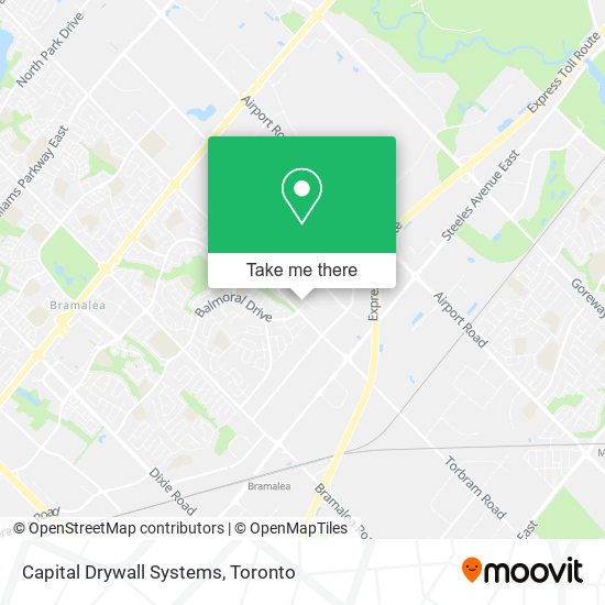 Capital Drywall Systems map