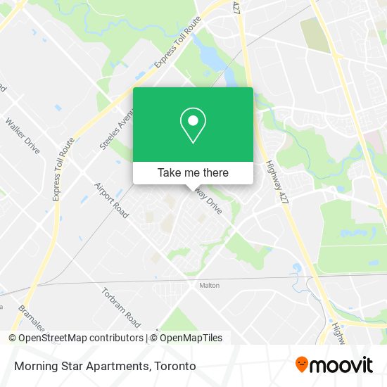 Morning Star Apartments map