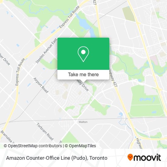 Amazon Counter-Office Line (Pudo) map