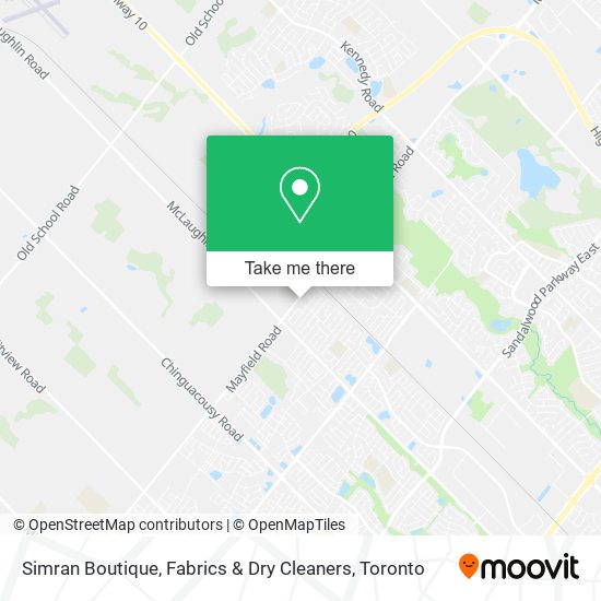 Simran Boutique, Fabrics & Dry Cleaners map