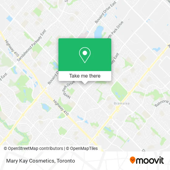 Mary Kay Cosmetics map